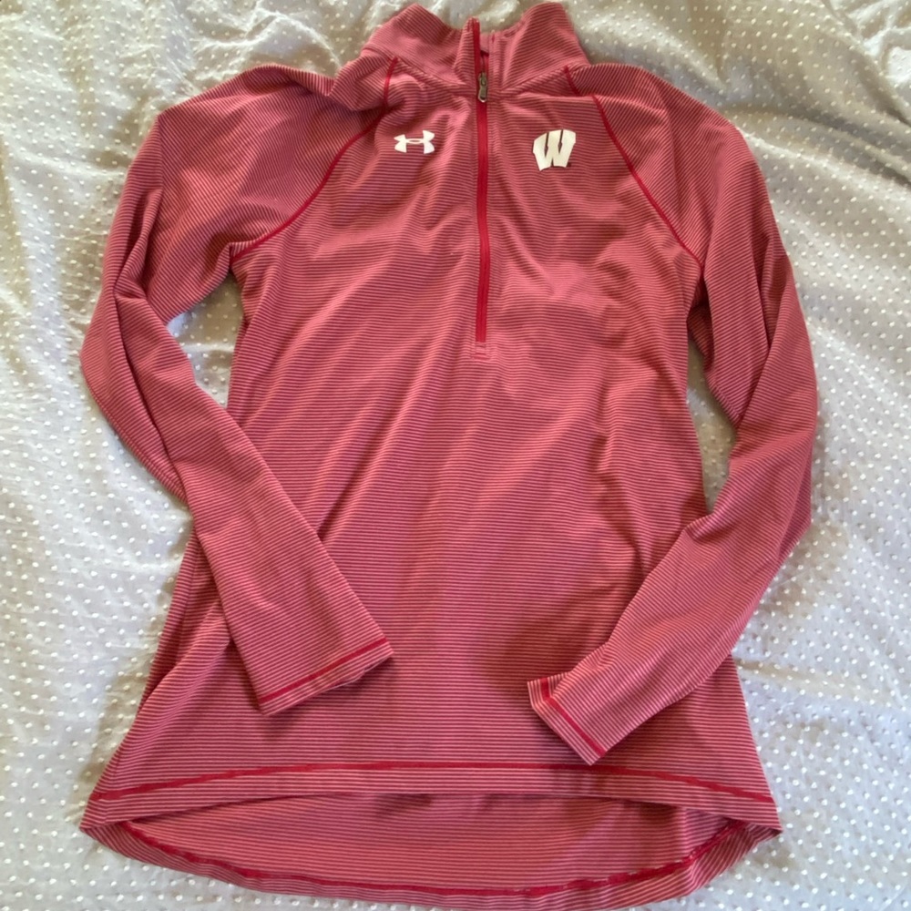 University of Wisconsin Under Armour Half Zip
